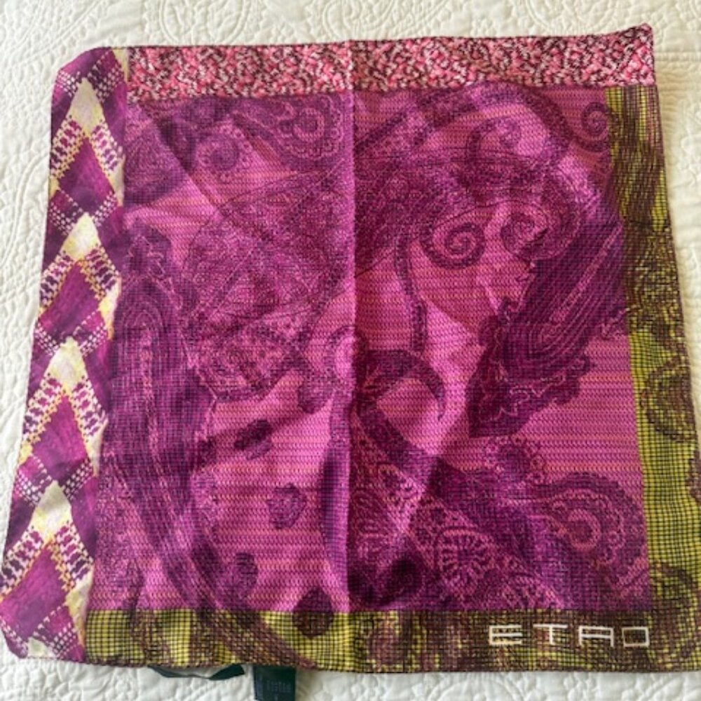 etro handkerchief/scarf silk